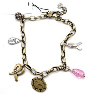 B3384 Silpada Pink out loud Bracelet